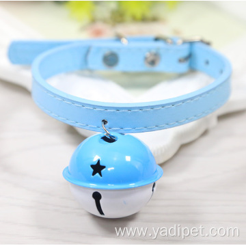 hot pet supplies paint big bell pet collar